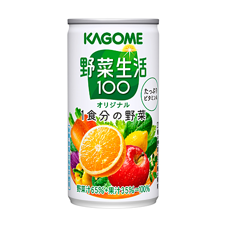 カゴメ 野菜生活100オリジナル 缶190g1箱30本