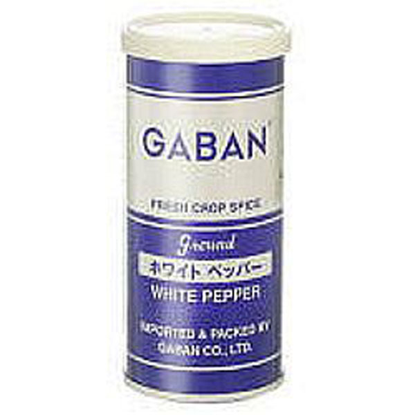 ギャバン GABAN ホワイトペッパー パウダー 缶80g