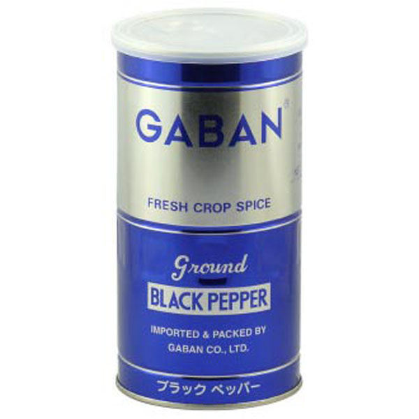 ギャバン GABAN ブラックペッパー グラウンド 缶420g