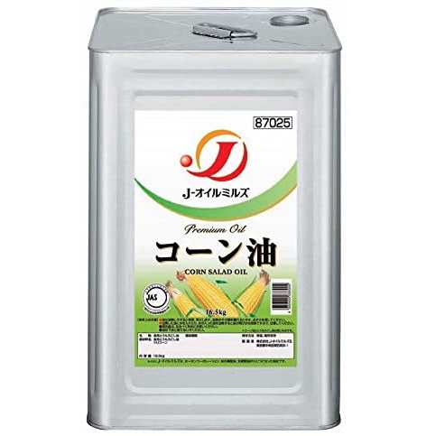 J-オイルミルズ コーン油 一斗缶 16.5kg